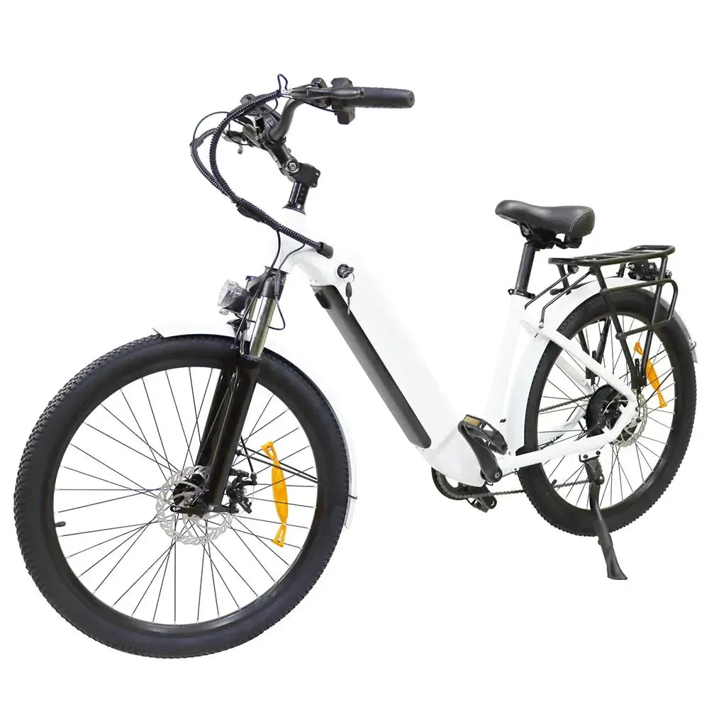 DriveTron DS2608 Electric Bike – 500 W Rear Hub Motor, 26″ × 2.1″ Tires, 48 V 12 Ah Battery, Up to 45 km (28 mi) Range, 35 km/h (22 mph) Top Speed, Shimano 7-Speed, Mechanical Disc Brakes, M5 LCD Display