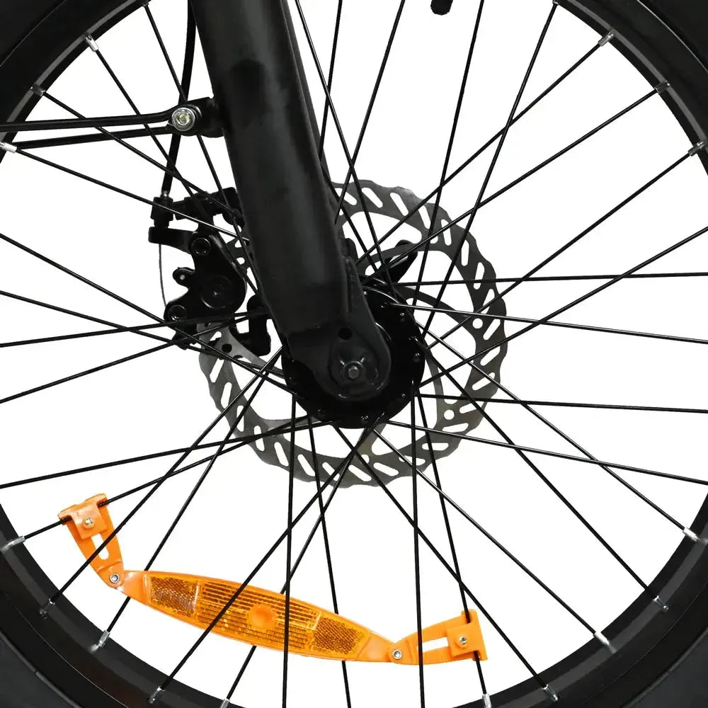 DriveTron DZ2002 Electric Bike – 750W Rear-Hub Motor, 20″ × 4.0″ Fat Tires, 48V 13Ah Battery, Approx. 40 km/h (25 mph) Top Speed, 35–45 km (22–28 mi) Range, Shimano 7-Speed, Mechanical Disc Brakes, Foldable Frame