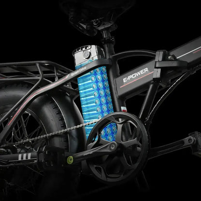 DriveTron DZ2002 Electric Bike – 750W Rear-Hub Motor, 20″ × 4.0″ Fat Tires, 48V 13Ah Battery, Approx. 40 km/h (25 mph) Top Speed, 35–45 km (22–28 mi) Range, Shimano 7-Speed, Mechanical Disc Brakes, Foldable Frame