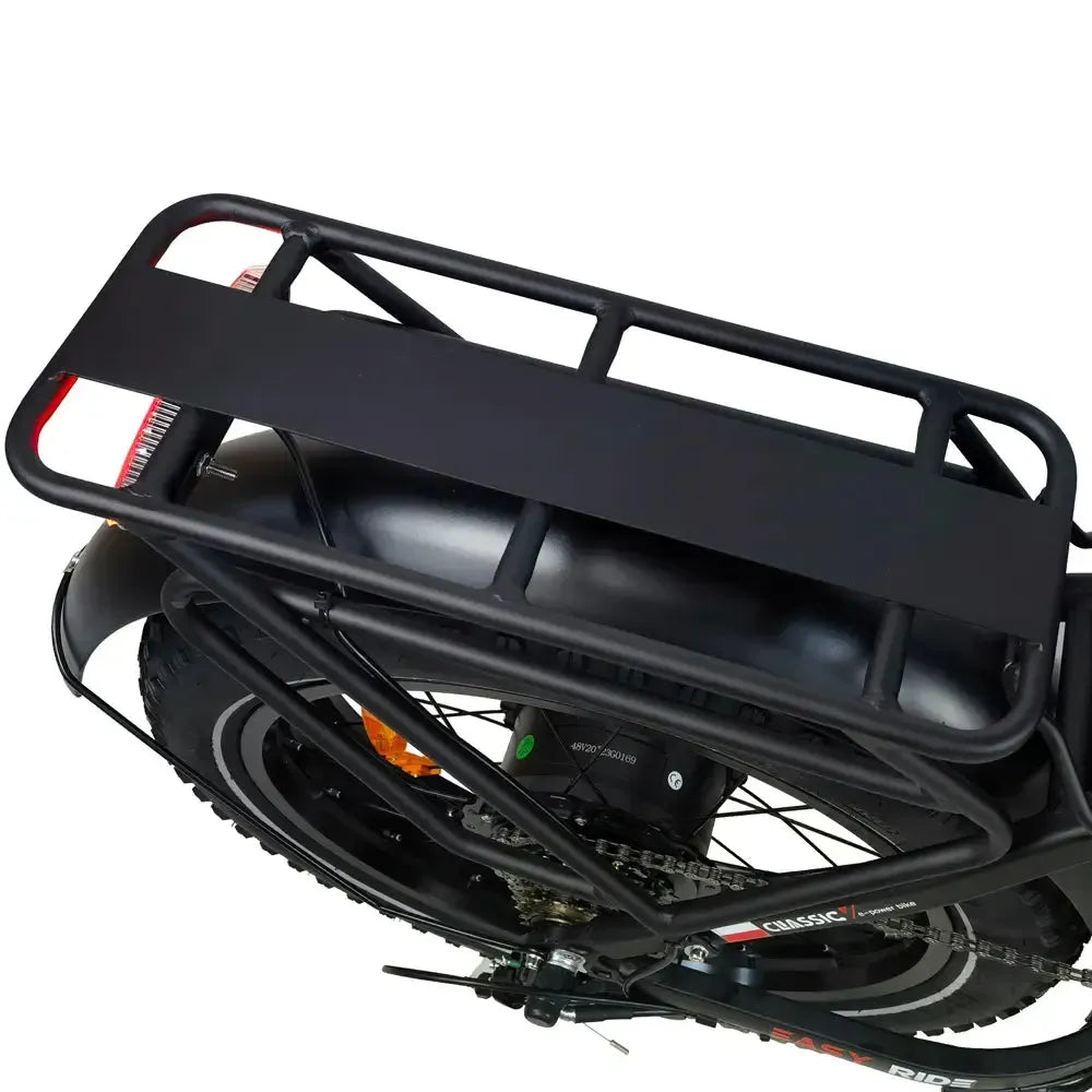 DriveTron DZ2030 Electric Bike – 500W Rear-Hub Motor, 20″ × 4.0″ Fat Tires, 48V 13Ah Battery, Up to 40 km/h (25 mph), 35–45 km (22–28 mi) Range, Shimano 7-Speed, Folding Frame, Rear LED Light
