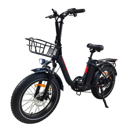 DriveTron DZ2030 Electric Bike – 500W Rear-Hub Motor, 20″ × 4.0″ Fat Tires, 48V 13Ah Battery, Up to 40 km/h (25 mph), 35–45 km (22–28 mi) Range, Shimano 7-Speed, Folding Frame, Rear LED Light