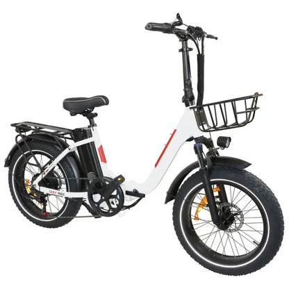 DriveTron DZ2030 Electric Bike – 500W Rear-Hub Motor, 20″ × 4.0″ Fat Tires, 48V 13Ah Battery, Up to 40 km/h (25 mph), 35–45 km (22–28 mi) Range, Shimano 7-Speed, Folding Frame, Rear LED Light
