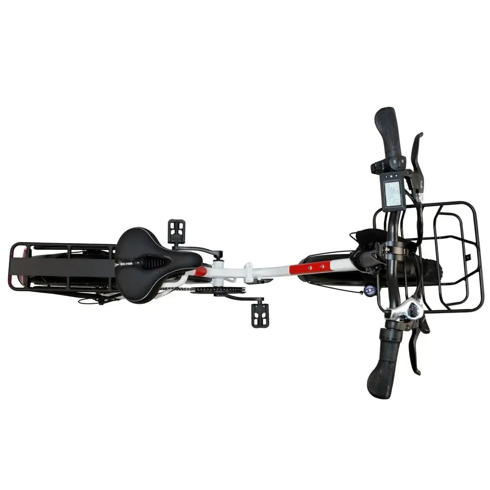 DriveTron DZ2030 Electric Bike – 500W Rear-Hub Motor, 20″ × 4.0″ Fat Tires, 48V 13Ah Battery, Up to 40 km/h (25 mph), 35–45 km (22–28 mi) Range, Shimano 7-Speed, Folding Frame, Rear LED Light