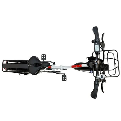 DriveTron DZ2030 Electric Bike – 500W Rear-Hub Motor, 20″ × 4.0″ Fat Tires, 48V 13Ah Battery, Up to 40 km/h (25 mph), 35–45 km (22–28 mi) Range, Shimano 7-Speed, Folding Frame, Rear LED Light