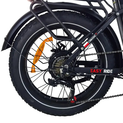 DriveTron DZ2030 Electric Bike – 500W Rear-Hub Motor, 20″ × 4.0″ Fat Tires, 48V 13Ah Battery, Up to 40 km/h (25 mph), 35–45 km (22–28 mi) Range, Shimano 7-Speed, Folding Frame, Rear LED Light