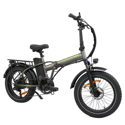 DriveTron DZ2031 Electric Bike – 500 W Motor, 48 V 13 Ah (~624 Wh), 35–45 km (22–28 mi) Range, 40 km/h (25 mph) Top Speed, 20″ (50 cm) Fat Tires, Shimano 7-Speed, LED Rear Light
