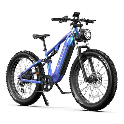 DUOTTS E26 Electric Bike Fat Tyre Full Suspension with Hydraulic Brakes up to 55 Km/h