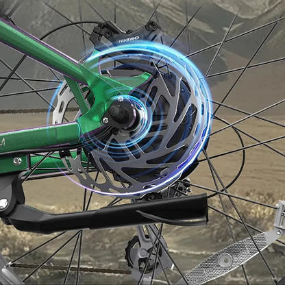 DUOTTS E26 Electric Bike Fat Tyre Full Suspension with Hydraulic Brakes up to 55 Km/h