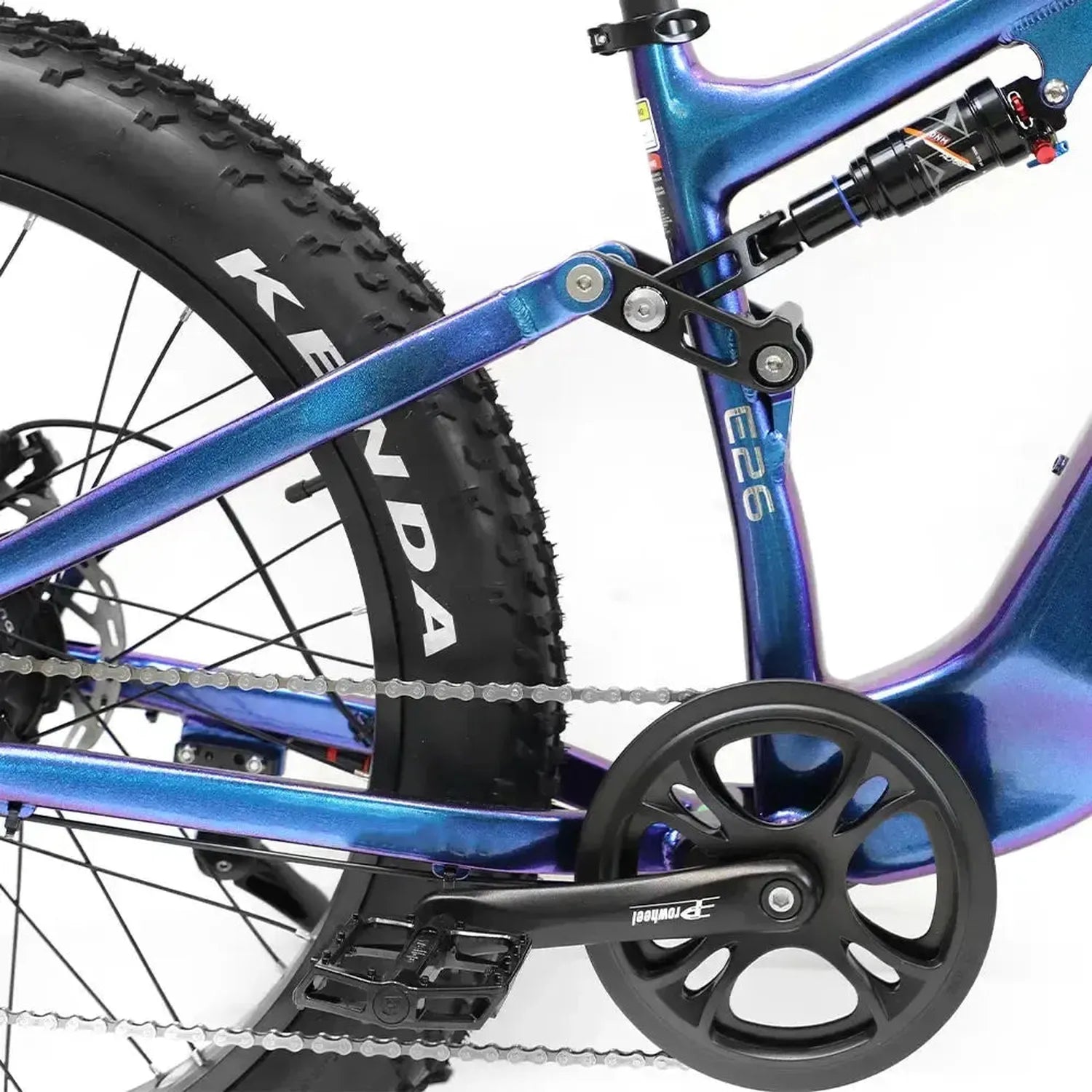 DUOTTS E26 Electric Bike Fat Tyre Full Suspension with Hydraulic Brakes up to 55 Km/h