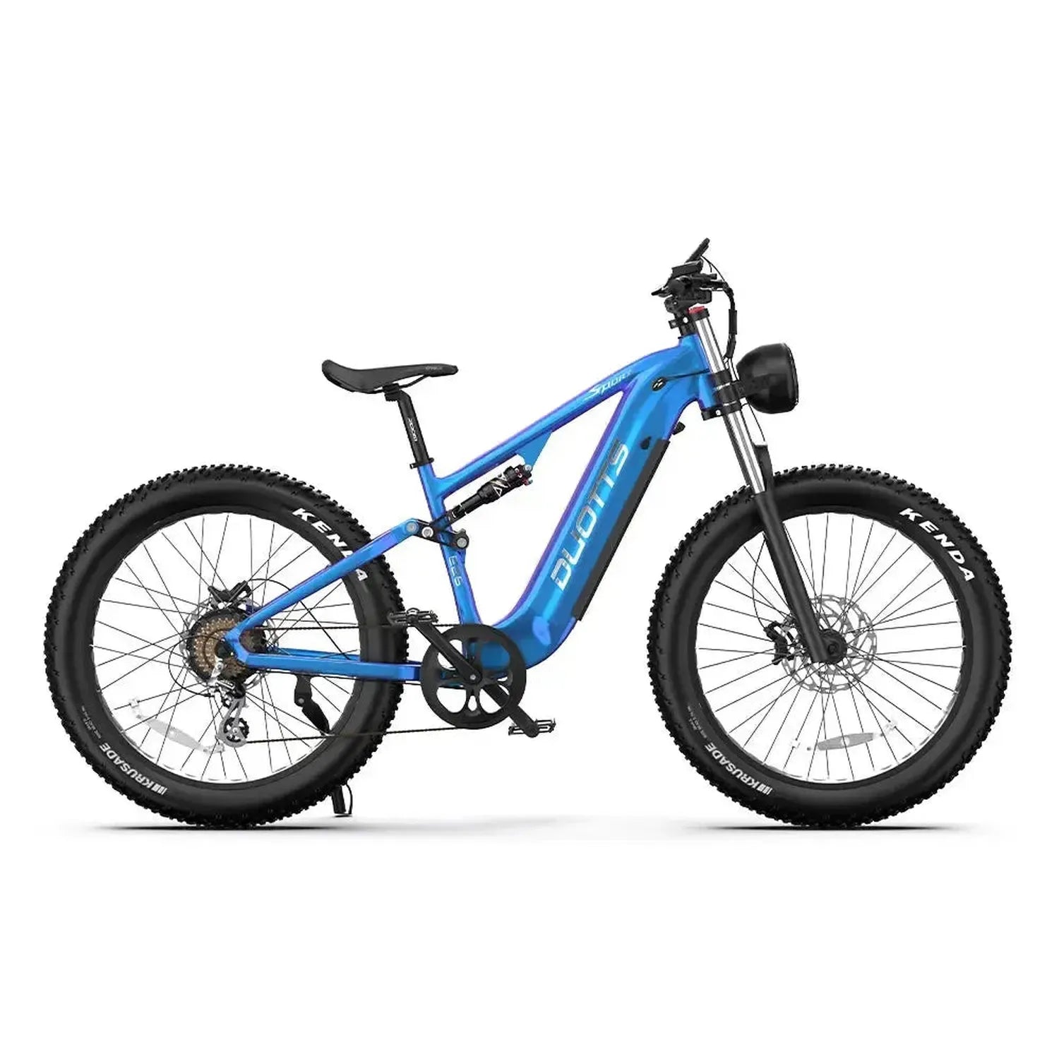 DUOTTS E26 Electric Bike Fat Tyre Full Suspension with Hydraulic Brakes up to 55 Km/h