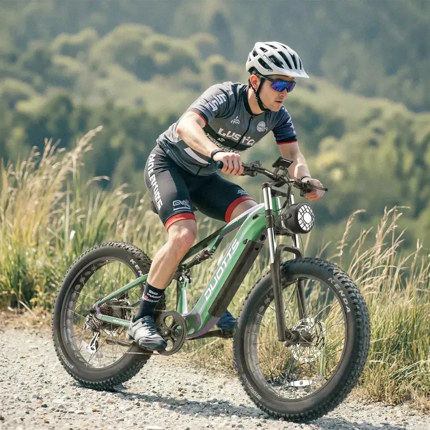 DUOTTS E26 Electric Bike Fat Tyre Full Suspension with Hydraulic Brakes up to 55 Km/h
