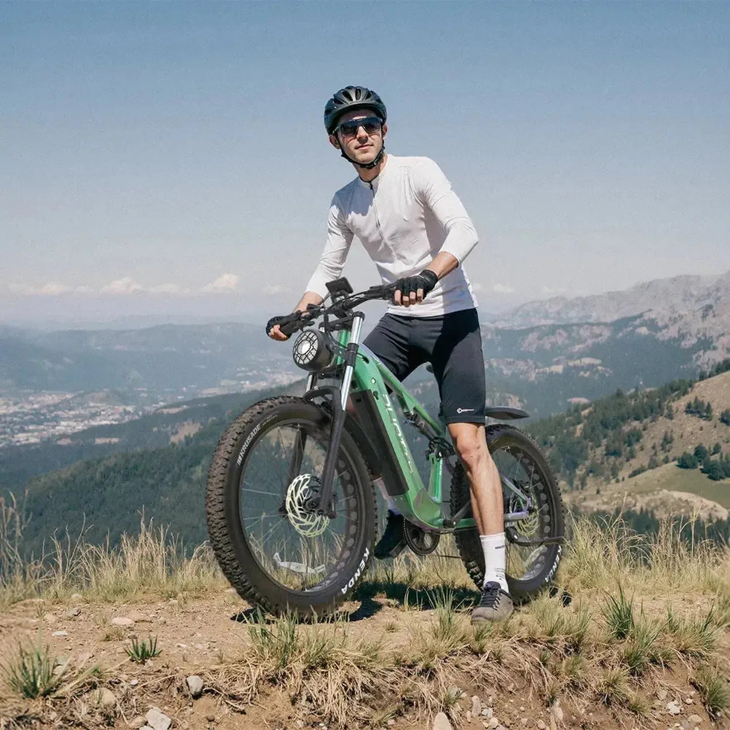 DUOTTS E26 Electric Bike Fat Tyre Full Suspension with Hydraulic Brakes up to 55 Km/h