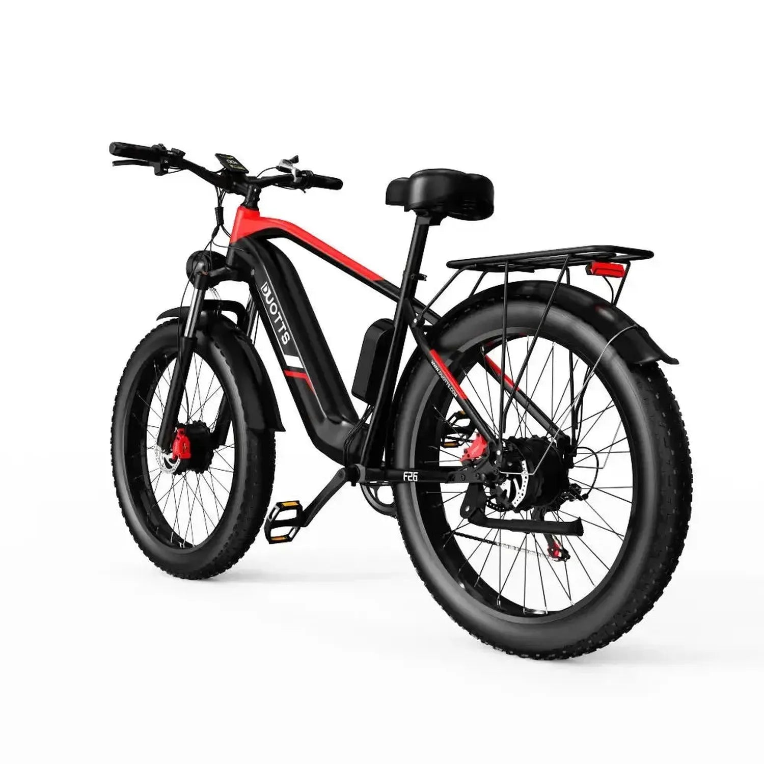 DUOTTS F26 Electric Bike Fat Tyre with Hydraulic Brakes and Bluetooth up to 60 Km/h