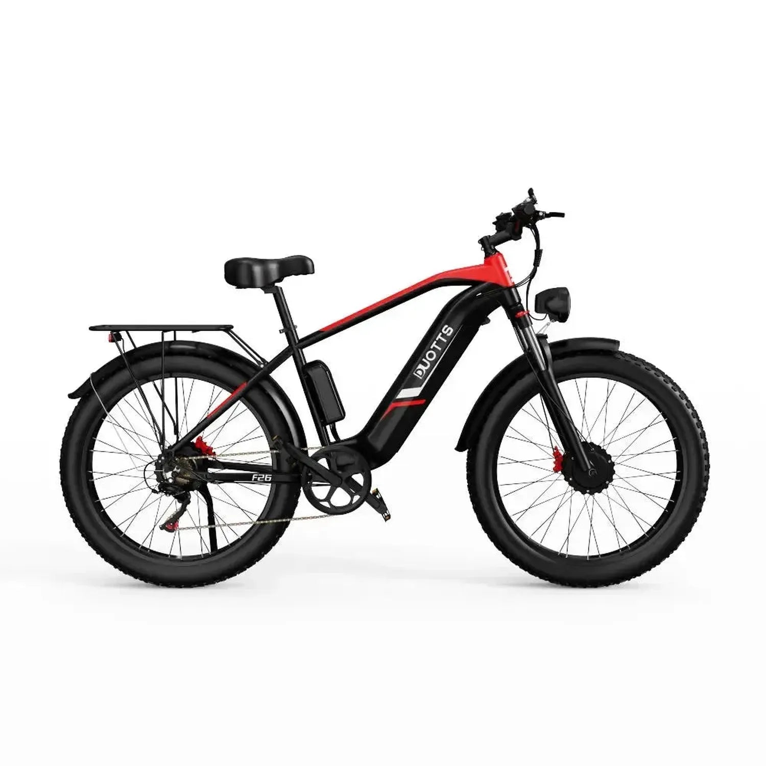 DUOTTS F26 Electric Bike Fat Tyre with Hydraulic Brakes and Bluetooth up to 60 Km/h