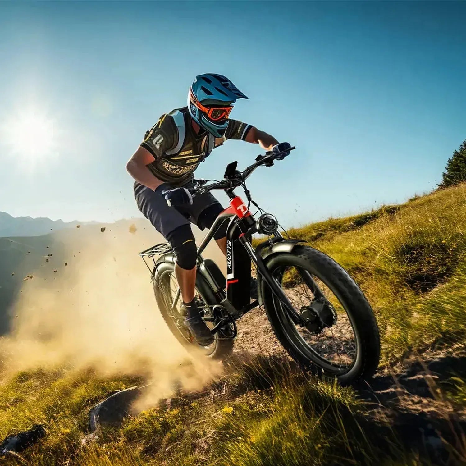 DUOTTS F26 Electric Bike Fat Tyre with Hydraulic Brakes and Bluetooth up to 60 Km/h