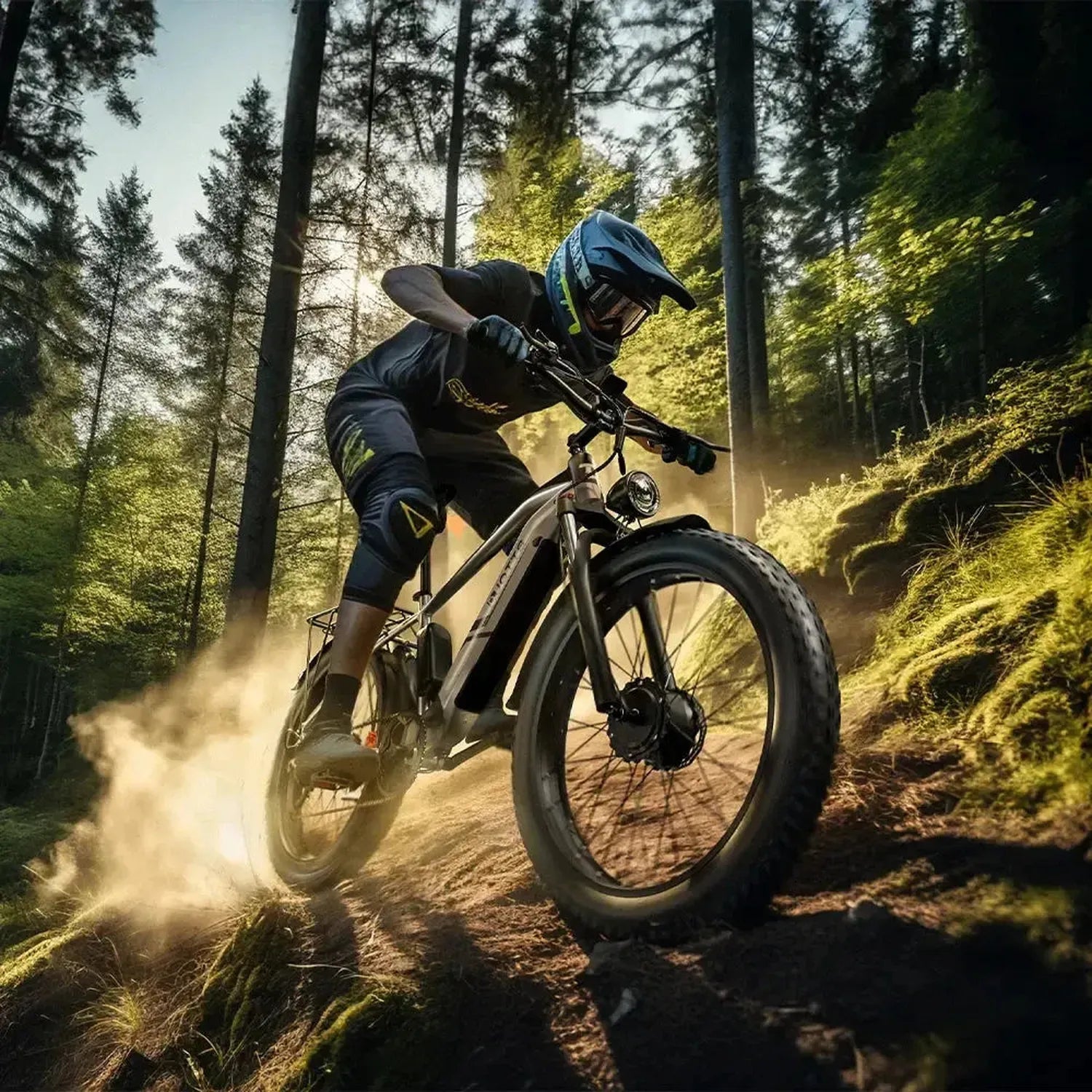 DUOTTS F26 Electric Bike Fat Tyre with Hydraulic Brakes and Bluetooth up to 60 Km/h