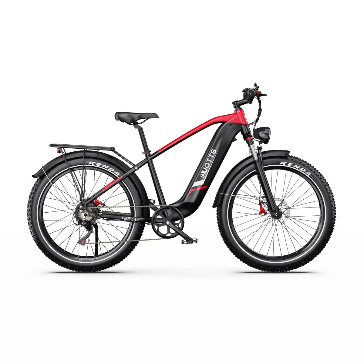 DUOTTS F26 Lite Elektrofahrrad mit Fat-Reifen, große Reichweite, für Erwachsene bis zu 47 km/h – Punk Ride