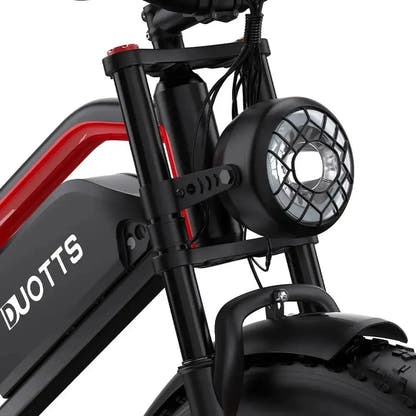 DUOTTS N26 Electric Bike Fat Tyre Full Suspension with Removable Battery up to 55 Km/h