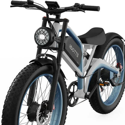 DUOTTS N26 Electric Bike Fat Tyre Full Suspension with Removable Battery up to 55 Km/h