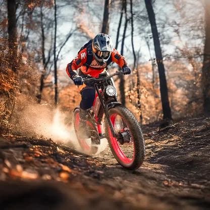DUOTTS N26 Electric Bike Fat Tyre Full Suspension with Removable Battery up to 55 Km/h