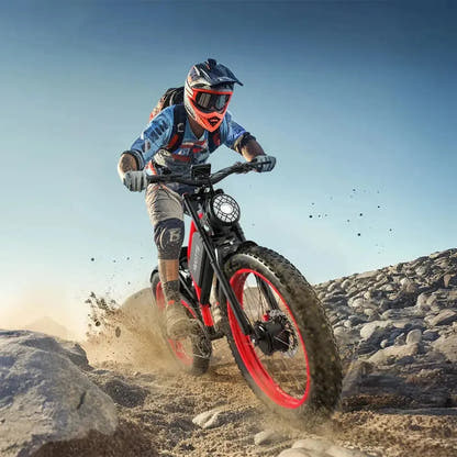 DUOTTS N26 Electric Bike Fat Tyre Full Suspension with Removable Battery up to 55 Km/h