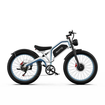 DUOTTS N26 Electric Bike Fat Tyre Full Suspension with Removable Battery up to 55 Km/h