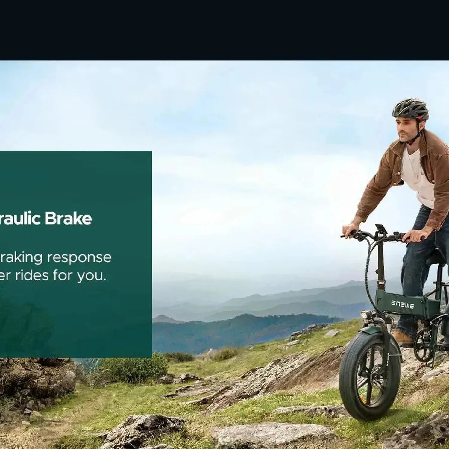 ENGWE Engine Pro 2.0 Foldable Electric Bike Fat Tyre Torque Sensor up to 45 Km/h