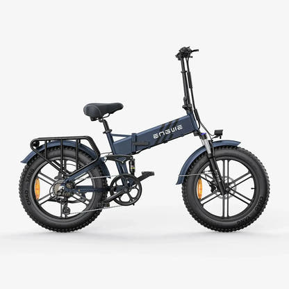 ENGWE Engine Pro 2.0 Foldable Electric Bike Fat Tyre Torque Sensor up to 45 Km/h