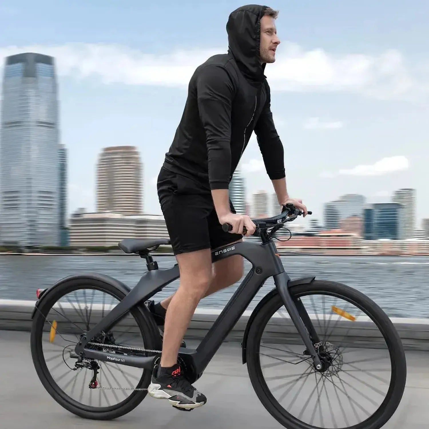ENGWE N1 Pro Carbon Electric Bike Long Range with Hydraulic Brakes up to 25 Km/h