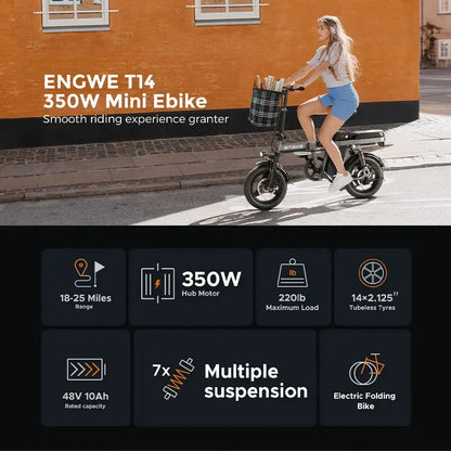 ENGWE T14 Folding Electric Bike