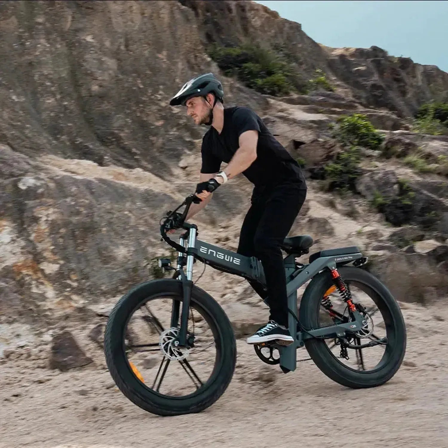 ENGWE X26 Foldable Electric Bike Fat Tyre Dual Battery Long Range up to 50 Km/h