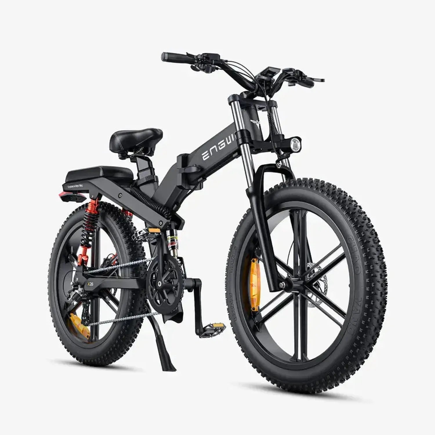 ENGWE X26 Foldable Electric Bike Fat Tyre Dual Battery Long Range up to 50 Km/h