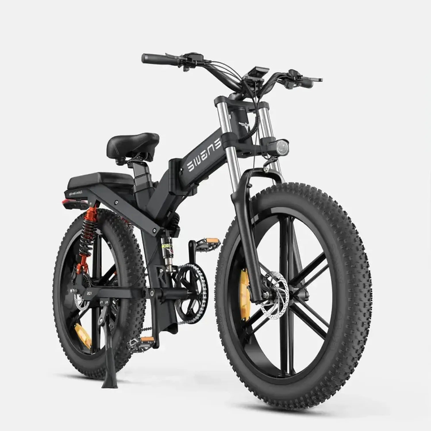 ENGWE X26 Foldable Electric Bike Fat Tyre Dual Battery Long Range up to 50 Km/h