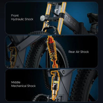 ENGWE X26 Folding Fat-Tire Electric Bike