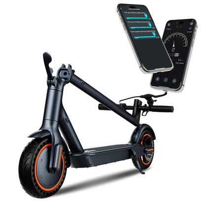 Electric Scooter 500W – 20MPH, 21 Mile Range, App Control, Folding