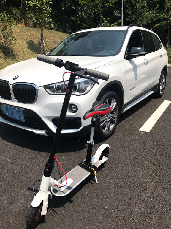 Electric Scooter Shock Absorbing Seat Cushion – Quick Release Comfort Seat