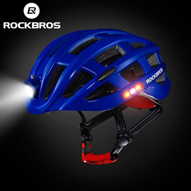 Electric Scooter or Bike Helmet blue lights