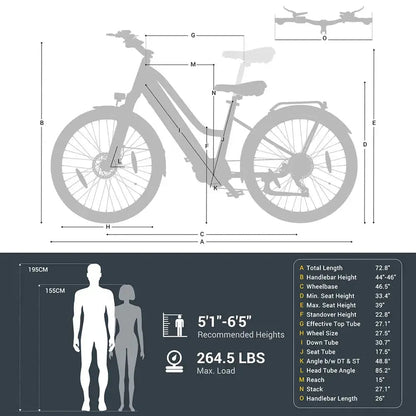 Eleglide C1 Step-Thru Electric Bike
