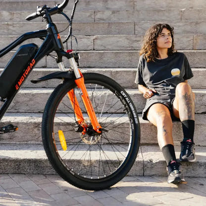 EMOTORAD EMX City Electric Bike 27.5 Inch Commuter with Suspension up to 25 Km/h
