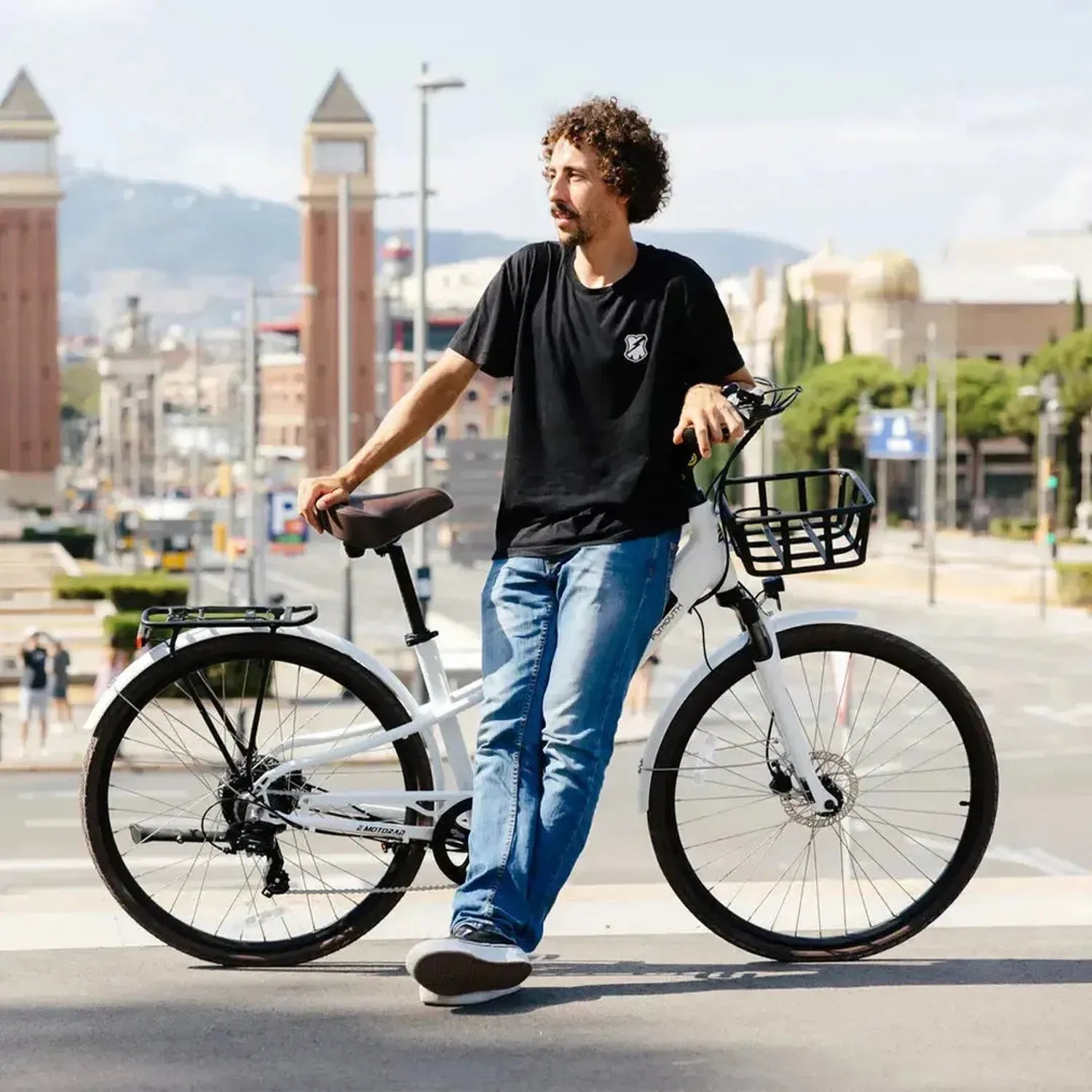 EMOTORAD Plymouth Step Through Electric Bike Commuter with Hydraulic Brakes up to 25 Km/h