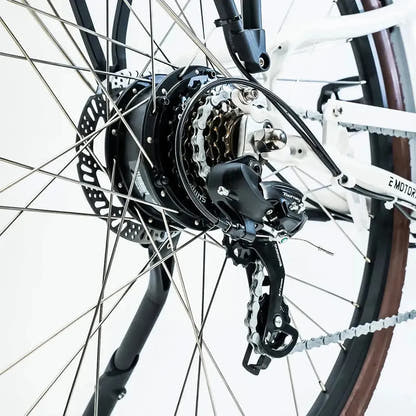 EMOTORAD Plymouth Step Through Electric Bike Commuter with Hydraulic Brakes up to 25 Km/h