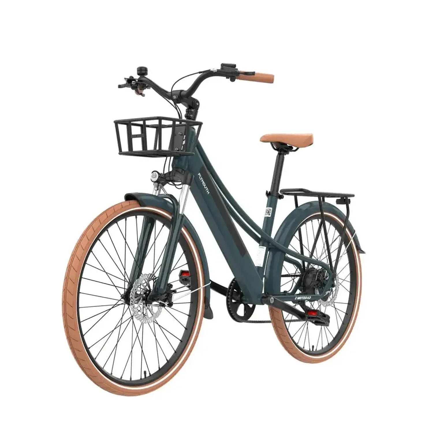 EMOTORAD Plymouth Step Through Electric Bike Commuter with Hydraulic Brakes up to 25 Km/h