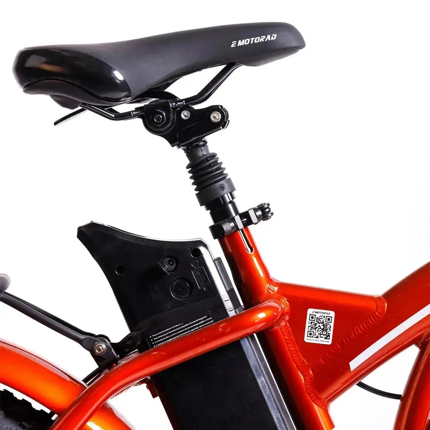 EMOTORAD TOLEDO Foldable Electric Bike Fat Tyre with Removable Battery up to 32 Km/h