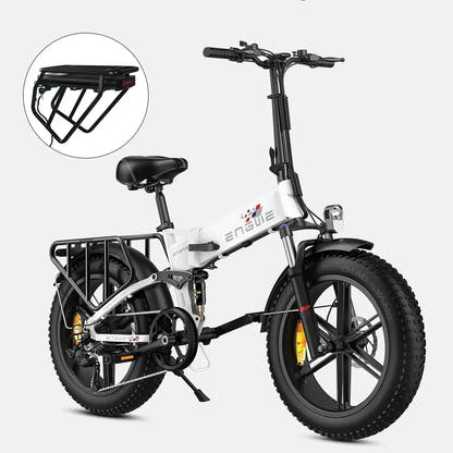 ENGWE Engine X Foldable Electric Bike Fat Tyre Long Range 7 Speed up to 60 Km/h