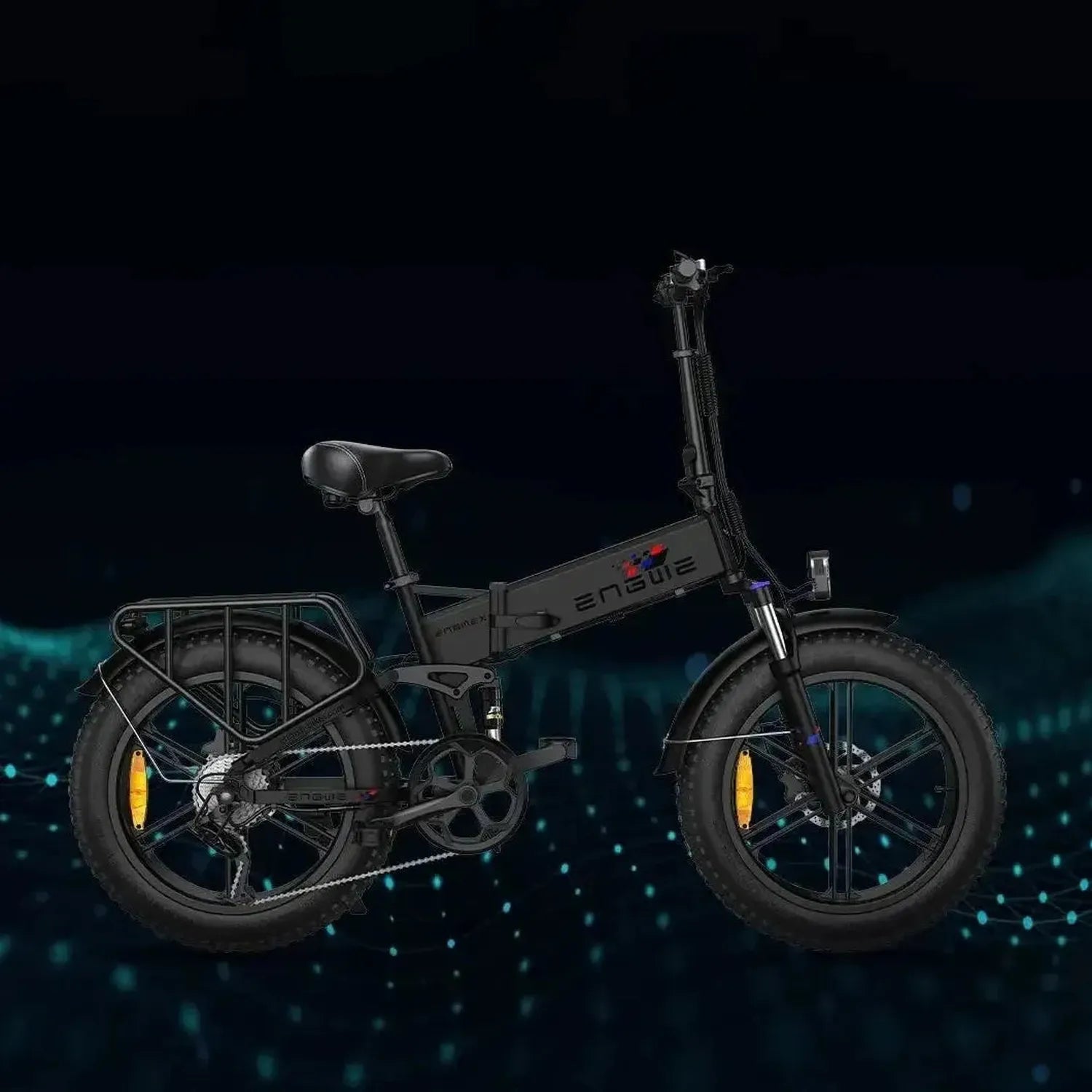ENGWE Engine X Foldable Electric Bike Fat Tyre Long Range 7 Speed up to 60 Km/h