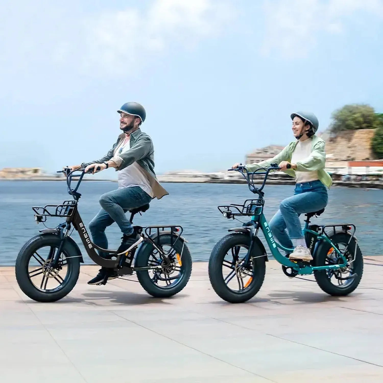 ENGWE L20 Boost Step Through Electric Bike Fat Tyre with Torque Sensor up to 35 Km/h