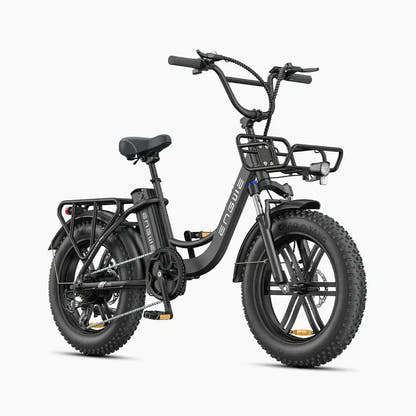 ENGWE L20 Boost Step Through Electric Bike Fat Tyre with Torque Sensor up to 35 Km/h