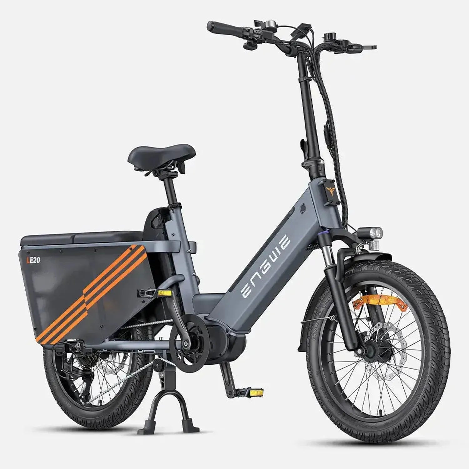 ENGWE LE20 Cargo Dual Battery Electric Bike Long Range Utility Bike up to 25 Km/h
