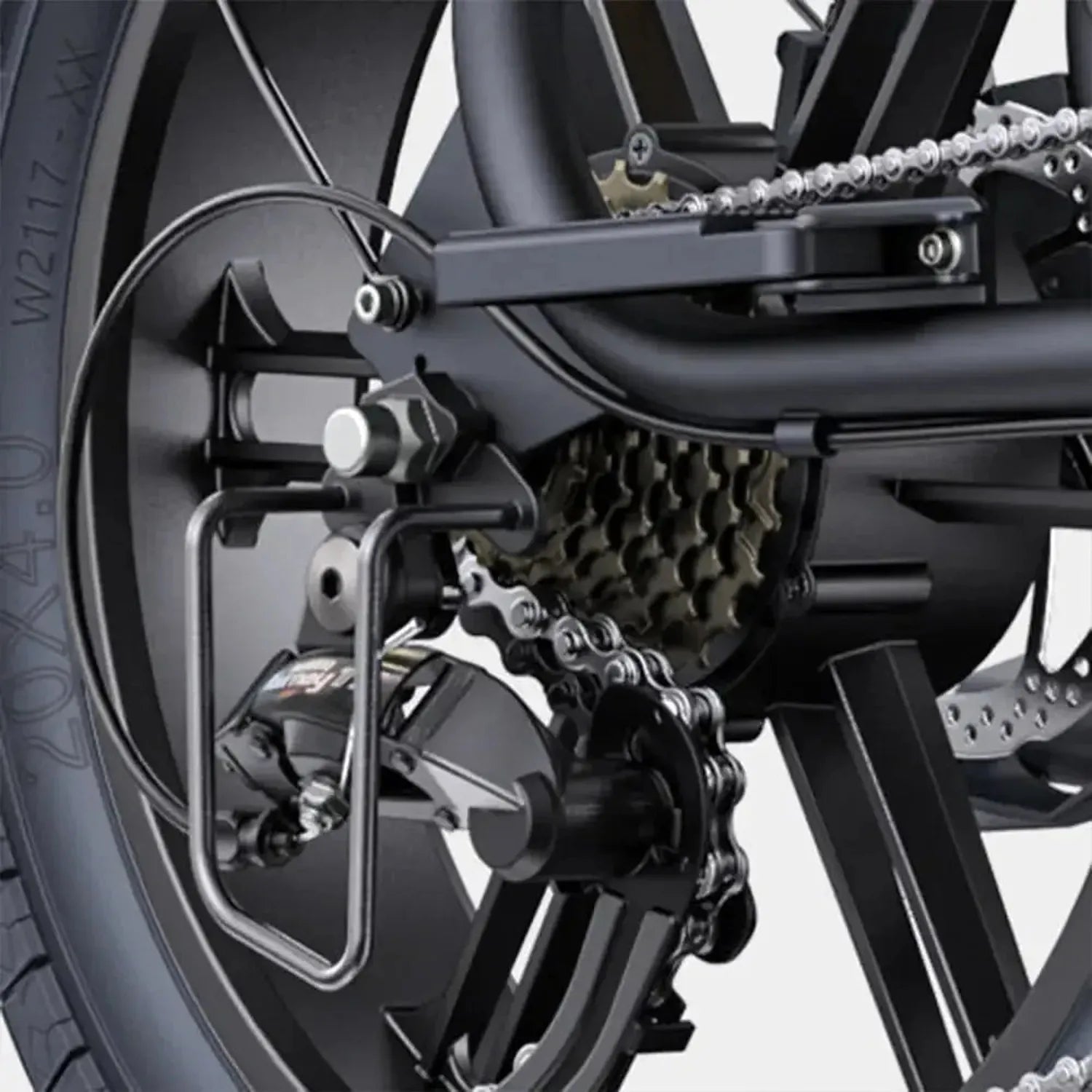ENGWE M1 Dual Battery Electric Bike Fat Tyre Long Range Cruiser up to 45 Km/h