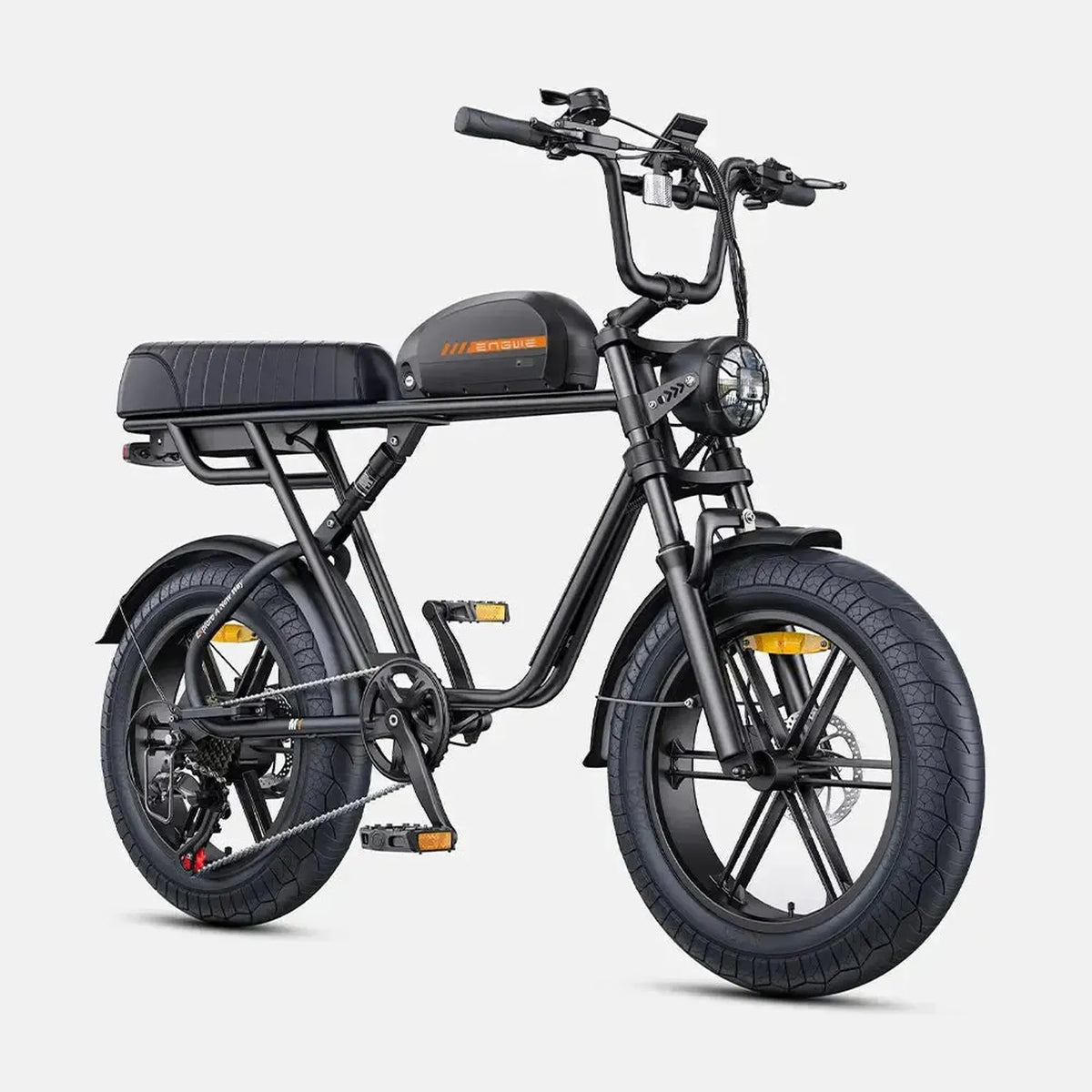 engl. elektrofahrrad ENGWE M1 Elektrofahrrad mit Fat-Reifen, Vollfederung und großer Reichweite  bis zu 45 km/h – Punk Ride